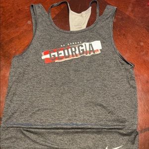 UGA- Georgia Bulldogs Nike tank top AS